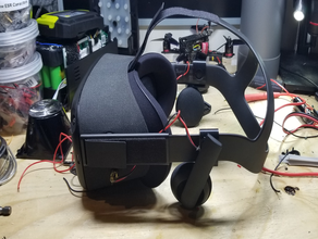 oculus quest adapter rift cv1 head phones no nuts needed computer touch virtual reality 3d print model - Mito3D
