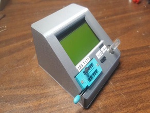 lcr-t4 blue button component tester case electronics 3d print model - Mito3D