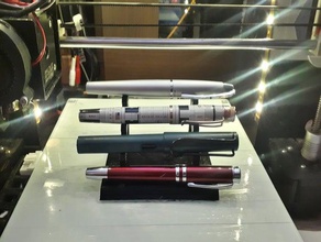 simple stylo stand bureau de stylo-plume goulet le 3d print model - Mito3D