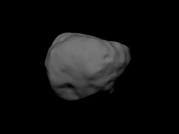 helene in scala uno a un milione di astronomia l'astronomia dione matlab saturno modellino modello sistema solare spazio 3D print model - Mito3D