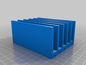 customizable charging station organization mse4777 3d print model - Mito3D