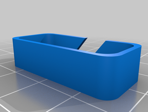 simple cable organizer - customizable 3d print model - Mito3D