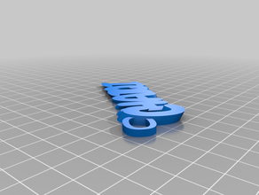 chaiqi llaveros personalizado 3d print model - Mito3D
