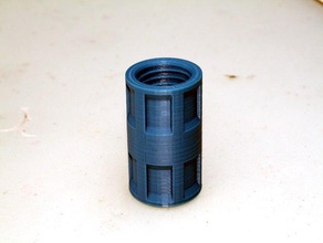 oil adapter automotive drain quart recycle 3d print model - Mito3D