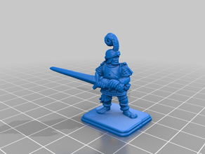 heroquest - wizards morcar men-at-arms toy & game accessories 3d print model - Mito3D