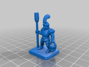 battle masters - cannon crew imperial army toy & game accessories battlemaster 3d print model - Mito3D