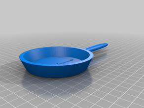 axepan viking-inspired frying pan kitchen & dining 3d print model - Mito3D