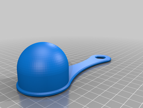 16g coffee spoon kitchen & dining customized 3d print model - Mito3D