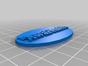 mental health awareness badge accessories button keyring 3d print model - Mito3D
