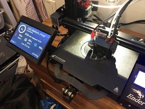 2020 touch screen lcd - slide mod 3d print model - Mito3D