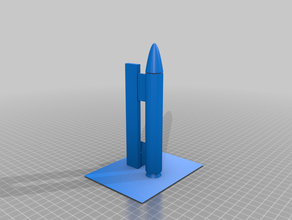 mars rocket 3d printing 3d print model - Mito3D