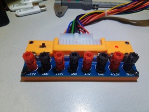 atx power supply breakout box electronics 3d print model - Mito3D