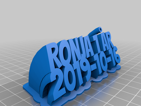 ronja 1 office customized 3d print model - Mito3D