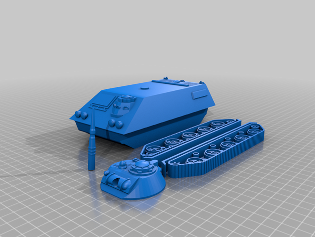 infantriepanzer 01 3D print model - Mito3D