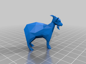 cópia de cabra A impressão 3d 3d print model - Mito3D