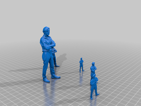 kopieren Sie die mini-Figur 3d-drucken 3d print model - Mito3D