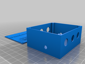 caja de refuerzo - para conversor a 24v 48v diy cuadro transformador 3d print model - Mito3D