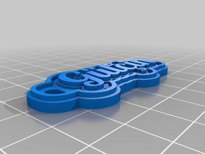 gulcin keychain keychains customized 3d print model - Mito3D