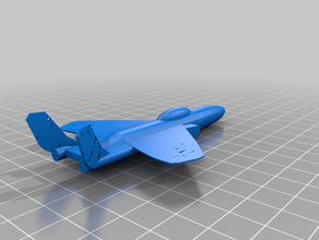 jet plane automotive modles planes 3d print model - Mito3D