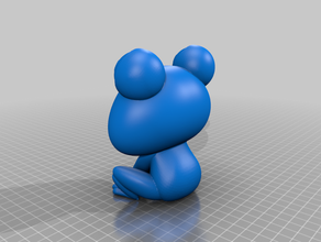 rana L'impression 3d la grenouille 3d print model - Mito3D