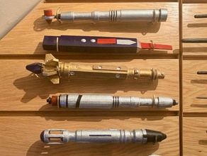 8th doctor sonic screwdriver 3d printing scifi 3d print model - Mito3D