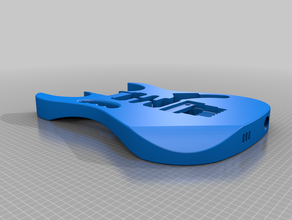 ibanzez jem replica guitar music electric 3d print model - Mito3D