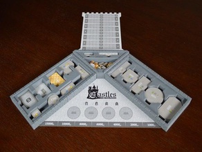 castelos louco rei ludwig telha titular brinquedo & acessórios para jogos boardgame boardgames jogo de tabuleiro castelo 3d print model - Mito3D