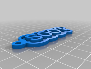 soot keychains customized 3d print model - Mito3D