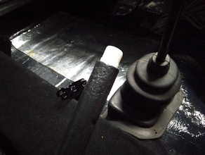 morris mini cooper frein à main bouton de libération l'automobile 3d print model - Mito3D