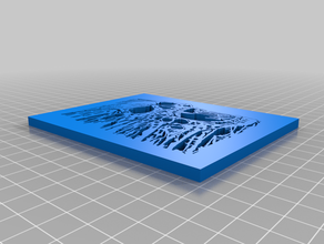 gritando crânio A impressão 3d 3d print model - Mito3D