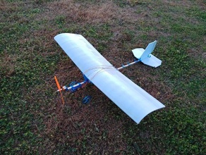 sopa rc uçak yavaş r c araçlar gws park flyer uçan slowstick 3d print model - Mito3D