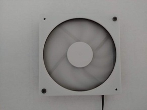 120mm fan çerçevesi bilgisayar 3d print model - Mito3D