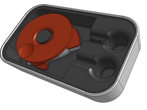 mint tin earbud case organization 3d print model - Mito3D