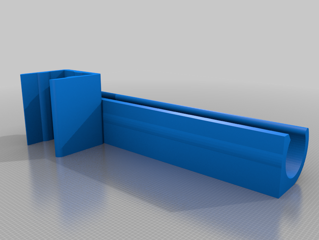 altura 2020 clipon tear de suporte Impressora 3d acessórios clipe ender 5 3D print model - Mito3D