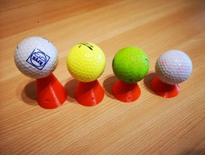campo de golfe inverno tees esporte & ao ar livre 3d print model - Mito3D