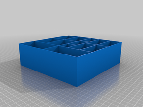 screwbox 3d Drucker Zubehör aufbewahrung aufbewahrungsbox box schrauben Schraube Schrauben storage 3d print model - Mito3D