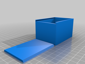 meine angepasste stapelbar multi box schieben Deckel-text-Fächer - Organisation kundengebundene 3d print model - Mito3D