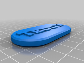 teddy Haustiere kundengebundene 3d print model - Mito3D