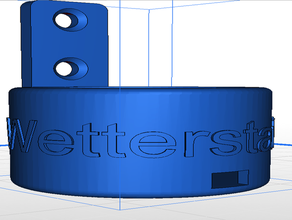 netatmo halter 3d printing 3d print model - Mito3D