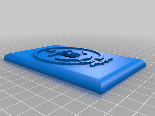 a ancorar luz tampa do interruptor decoração âncora lightswitch náutico 3D print model - Mito3D
