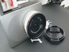 37mm filter adapter yi dash cam 3d printing 3d print model - Mito3D