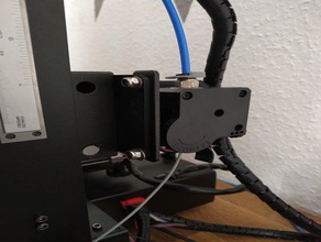 anycubic mega-s extruder adapter 3d printer parts 3d print model - Mito3D