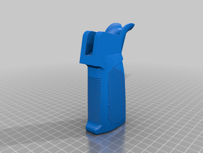 ar15 punho de pistola diy aderência 3d print model - Mito3D