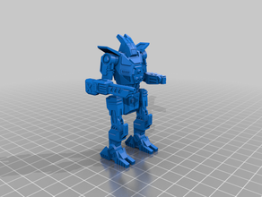 mw4 lobero modelo de robots battletech mechwarrior 3d print model - Mito3D
