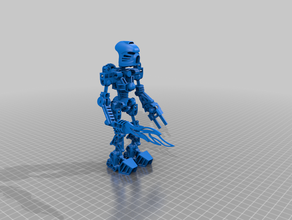 toa tahu toys & games awesome bionicle lego compatible technic 3d print model - Mito3D