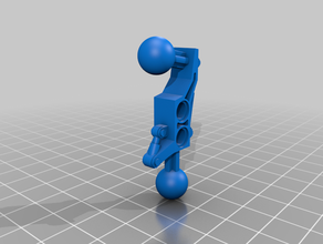 toa mata brazo doblado juegos y juguetes impresionante bionicle de lego compatible technic 3d print model - Mito3D