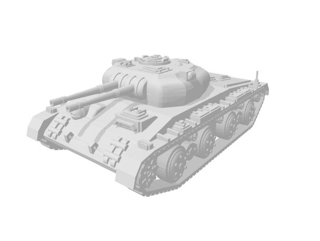 panzerproject 07 vehicles military panzer tank 3D print model - Mito3D