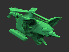 heligobter 3d printing goblin helicopter 3d print model - Mito3D