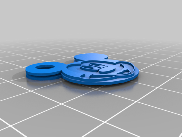 mickey-Maus 3d-drucken 3D print model - Mito3D