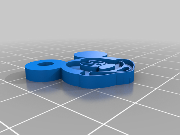 mickey mouse A impressão 3d 3D print model - Mito3D